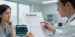 d'dimère eleve causes
