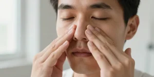 déboucher sinus massage