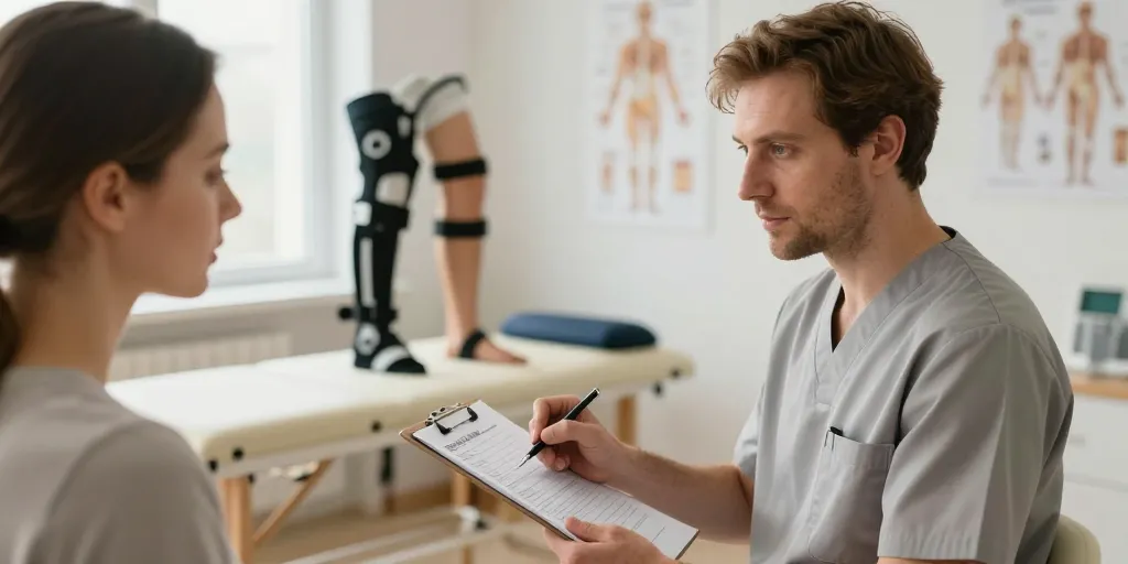 Kiné : le kinésithérapeute peut-il établir une ordonnance pour des dispositifs médicaux ?
