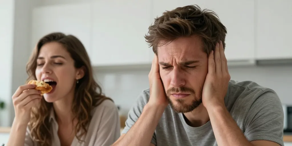 Faire du bruit en mangeant : la misophonie est-elle la cause ?