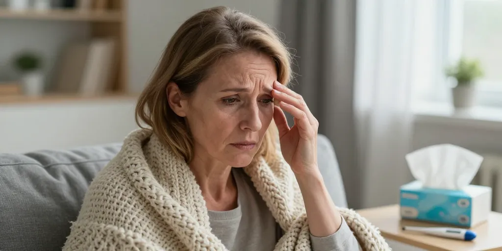 Fièvre courbature maux de tête : la grippe ou le rhume ?